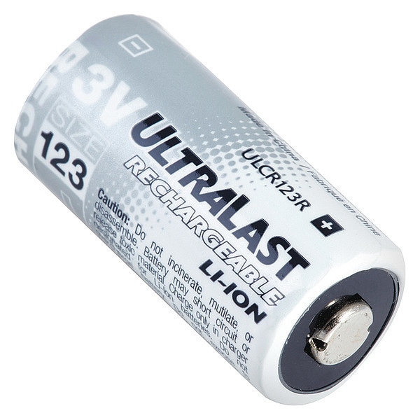 Ultralast Battery 3 Volt Lithium Ion Ultralast Rechargeable Lithium Battery - ULCR123R1