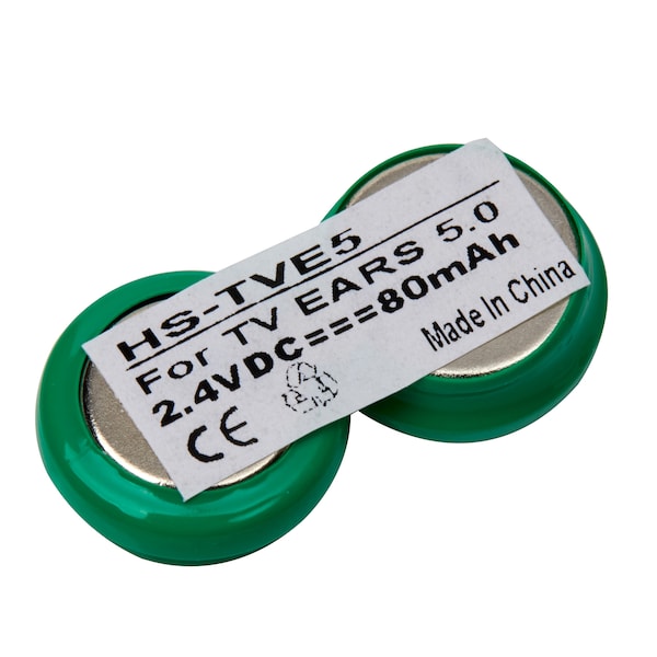 Ultralast Headset Battery, TV EARS 5.0 TV EARS 873413, TV EARS C873413 - HS-TVE5