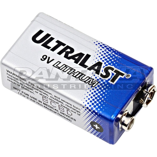 Dantona Dantona Battery - 9V - 1200 mAh - 9 V DC - 1-/ Pack - LITH-9V