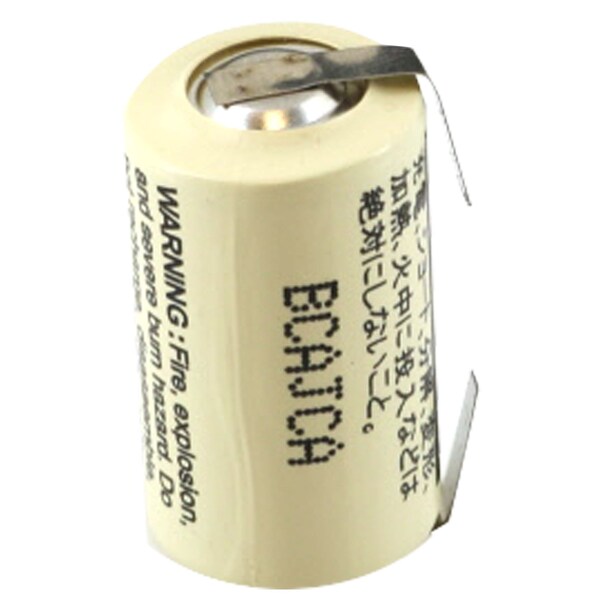 Exell Battery 3V 1/2 AA CR14250SE Laser Lithium PLC ComputerBackup Battery w/ Tabs - EBPLC-7-1
