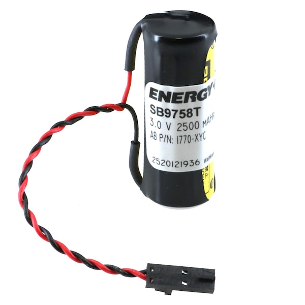 Exell Battery PLC Battery for Allen Bradley 9556902 COMP-113 24C6653 B9758T - EBPLC-113