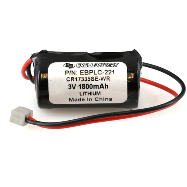 Exell Battery 3V Lithium PLC Computer Backup Battery Replaces 990XCP98000 COMP-221 - EBPLC-221