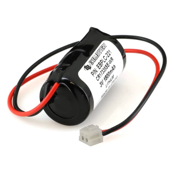 Exell Battery 3V Lithium PLC Computer Backup Battery Replaces 990XCP98000 COMP-221 - EBPLC-221