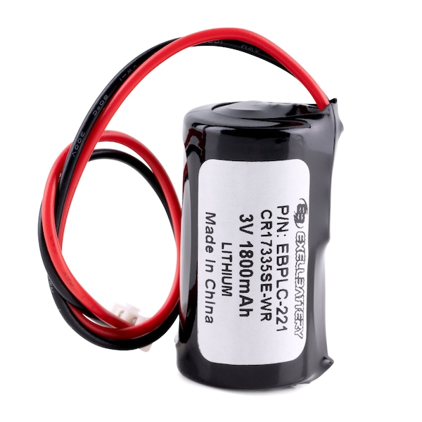 Exell Battery 3V Lithium PLC Computer Backup Battery Replaces 990XCP98000 COMP-221 - EBPLC-221