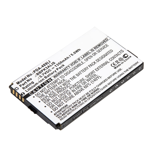 Ultralast GPS Battery, Optoma PK201, PK301, 46.8CU01G001, BBPK3ALIS - PDA-489LI