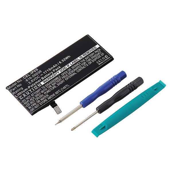 Ultralast Dantona Battery - For Cell Phone - Battery Rechargeable - 1715 mAh - 3.8 V DC - 1-/ Pack - CEL-IP6S