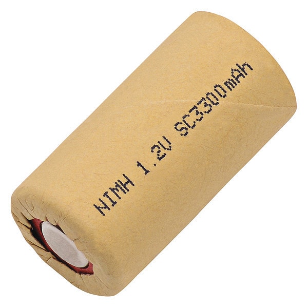 Dantona Battery 1.2 Volt Nickel Metal Hydride Dantona Single Cell Battery - SCR-3300NM-CS