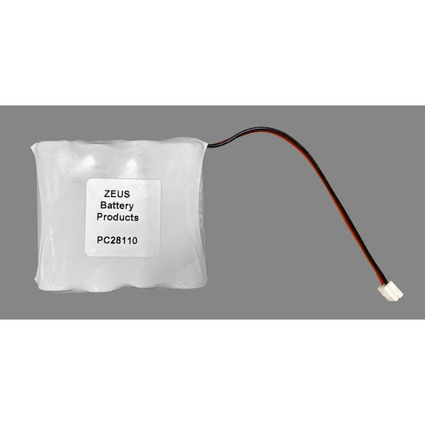Zeus Battery Products 6V 2850MAH ALKALINE DOOR LOCK PACK - PC28110