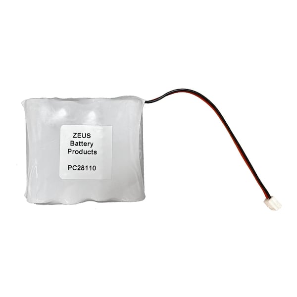 Zeus Battery Products 6V 2850MAH ALKALINE DOOR LOCK PACK - PC28110
