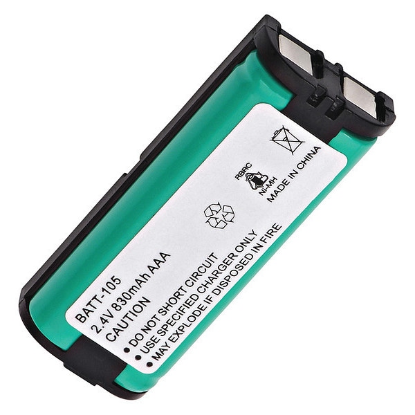 Ultralast Battery 2.4 Volt Nickel Metal Hydride Ultralast Cordless Phone Battery - BATT-105