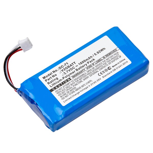 Dantona Dog Collar Battery, SportDOG TEK 2.0 GPS Collar, TEK-2L, V2GBATT - DC-71