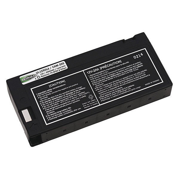 Ultralast Battery 12 Volt Lead Acid Ultralast Camcorder Battery - CAM-350