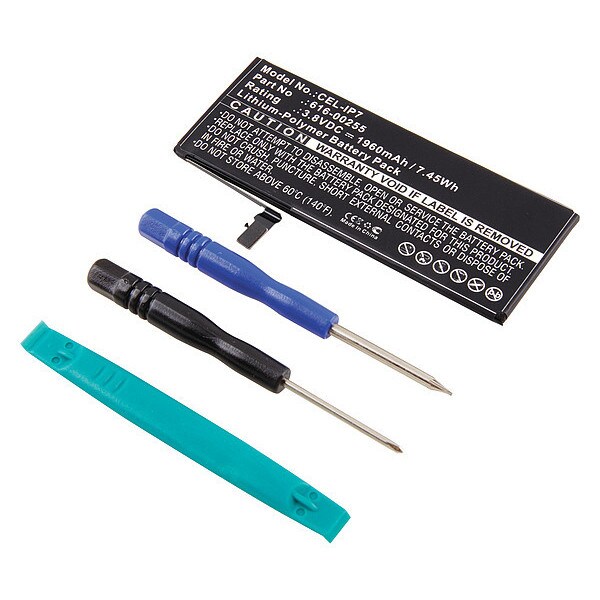 Ultralast Battery 3.8 Volt Lithium Polymer Ultralast Cellular Phone/Smart Phone Battery - CEL-IP7