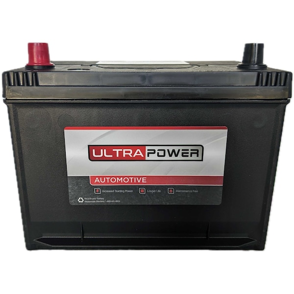 Ultrapower 12V 1000 MCA Maintenance-Free Marine Battery Group 27 - 1027M