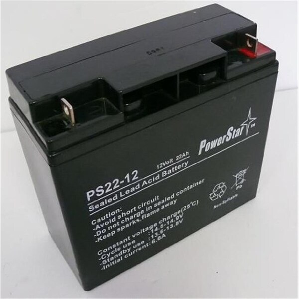 Powerstar 12V 22Ah Cb19-12 Agm Rechargeable Deep Cycle Battery Replaces 17A - PO46698