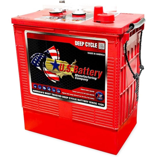 U.S. Battery 6V 310Ah Deep Cycle Flooded Battery Group 902, 4PK - US 305 XC2