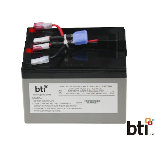 Battery Technology Replacemen Ups Battery For Apc Rbc48 - RBC48-SLA48-BTI