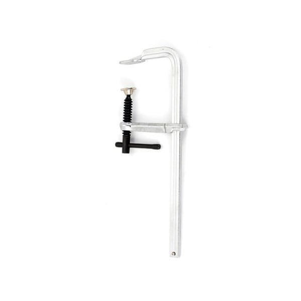 Xtrweld 08 in Clamp, F, 600 PSI, Standard Pad, Steel Chrome - TCFF080600LD