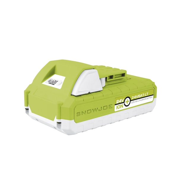Snow Joe iON+ 24VBAT-LT EcoSharp® LITE Lithium-Ion Battery 24-Volt 2.5-Ah - 24VBAT-LT