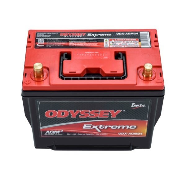 Odyssey Extreme 12V AGM Marine Dual Purpose Battery Group 24 - ODX-AGM24M