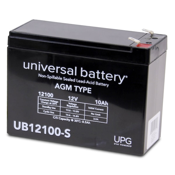 Upg Sealed Lead-Acid Battery, 12V, Lead Acid Chemistry - D5719