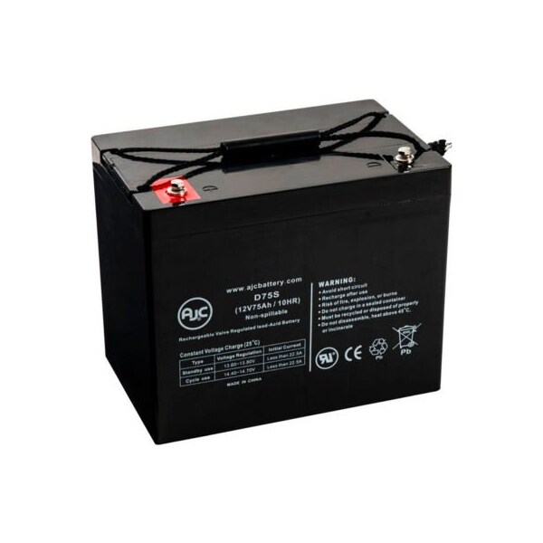 Battery Clerk AJC Hawker Datasafe HX300 12V 75Ah Sealed Lead Acid Battery - HAWKER-DATASAFE HX300