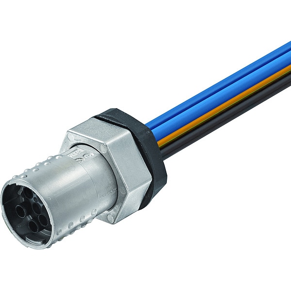 Cableado Murrelektronik, Hembra, MQ15, Montaje Frontal - 7000-P8291-P820050