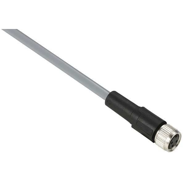 Cable de conexión Telemecanique Sensors, 6.56 ft., Gris, 250VCA/300VCD - XZCPV0941L2
