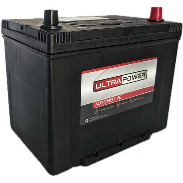 Ultrapower 12V 525 CCA Maintenance-Free Auto Battery Group 24F - 524F