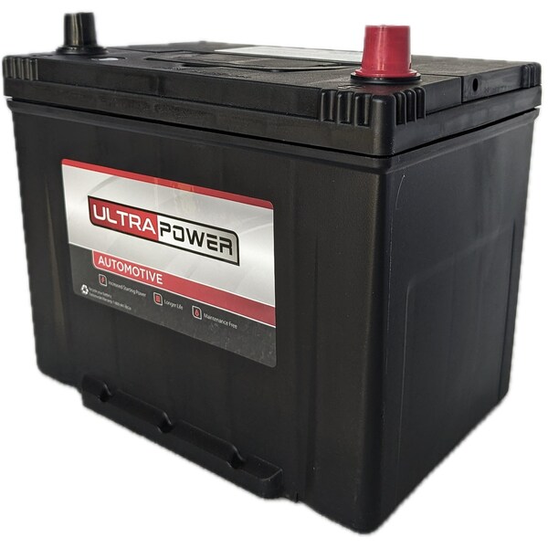 Ultrapower 12V 525 CCA Maintenance-Free Auto Battery Group 24F - 524F