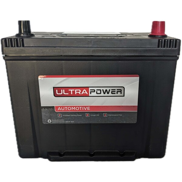 Ultrapower 12V 525 CCA Maintenance-Free Auto Battery Group 24F - 524F