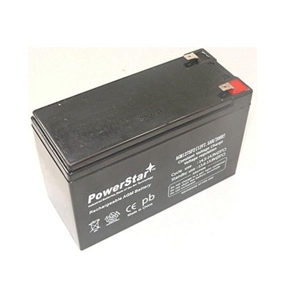 Powerstar 12V 7.5Ah Battery Replaces Tempest 12V7.5Ah, Tr7.5-12A, Tr7.2-12A - PO46599