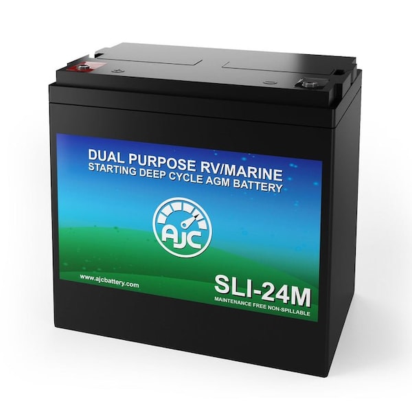 Bsc Preferred Lincoln Electric Company Classic II Electric  12V 75Ah Generator Replacement Battery - AJC-VR-24M-202093