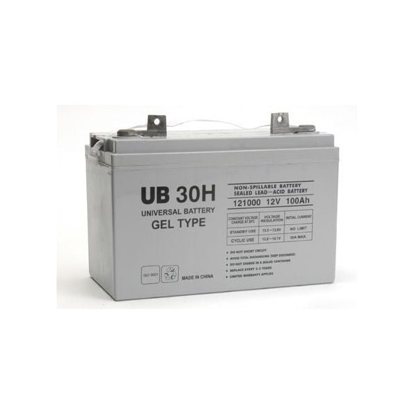 Bsc Preferred UPG GEL 12V 100Ah Sealed Lead Acid - GEL Battery - FL2 - UPG-D5874