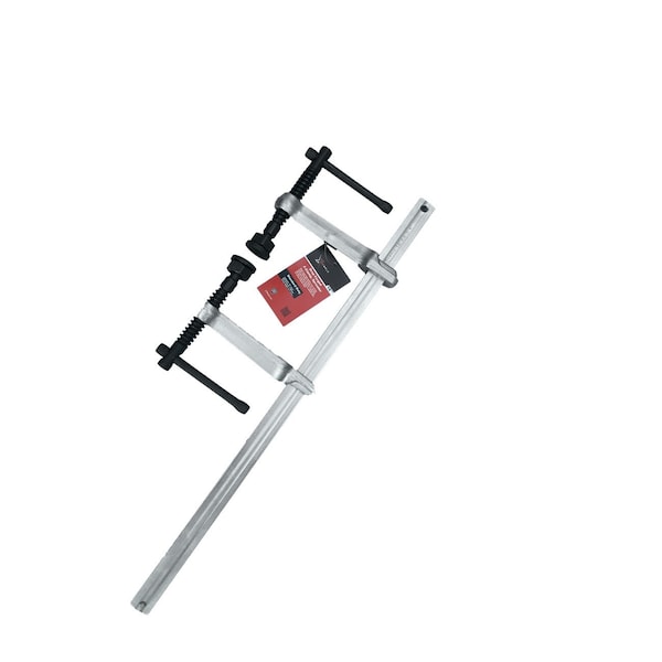 Xtrweld Clamp, Spreader Bar, 3-Pc Swivel Pads, 32, Steel, Chrome - TCSB321200SD