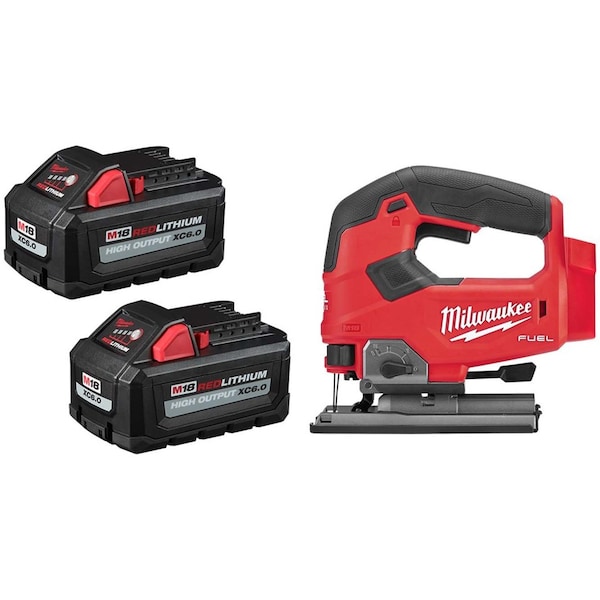 Milwaukee Tool Battery, 18V, 6.0Ah Battery Capacity, PR - 48-11-1862, 2737-20