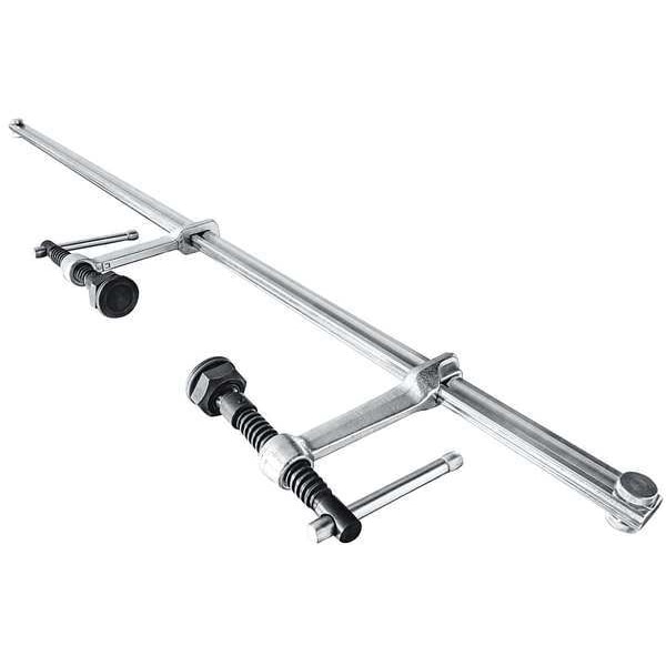 Bessey 16 in Bar Clamp, Wood Handle and 4 3/4 in Throat Depth - SLV40M