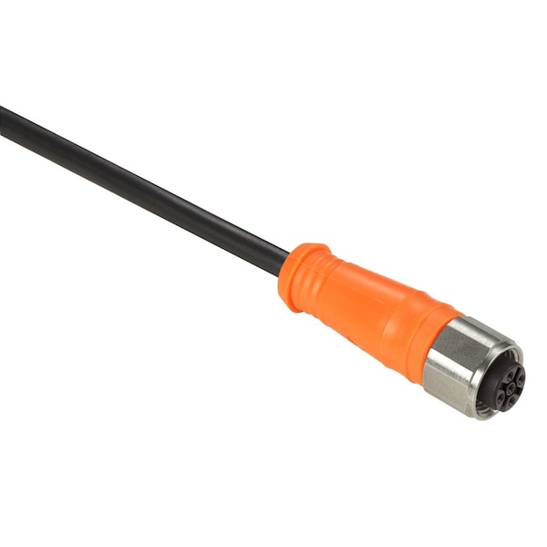 Conector precableado hembra M12 recto - XZCPA1141L2 de Telemecanique Sensors