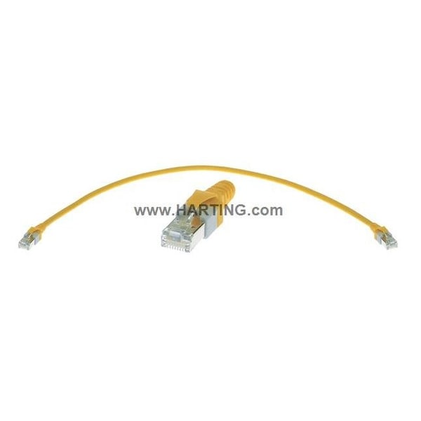 Cable de conexión Harting, 5m, Amarillo, 26 AWG - 09474747015