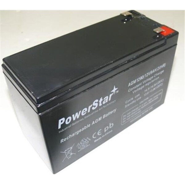 Powerstar PowerStar PS12-9-10502 Vrla Battery By 12V; 9Ah Agm Replacement - PS12-9-10502