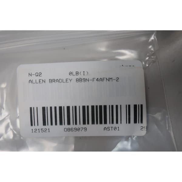 Cable de cordón recto mini de 4 pines Allen Bradley de 2 m - 889N-F4AFNM-2