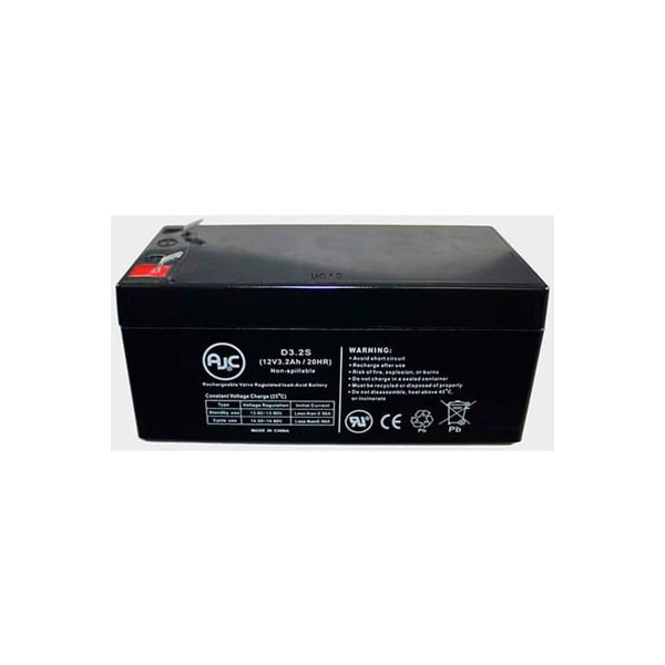 Battery Clerk AJC  Panasonic LC-R123R4PU  Sealed Lead Acid - AGM - VRLA Battery - PANASONIC-LC-R123R4PU