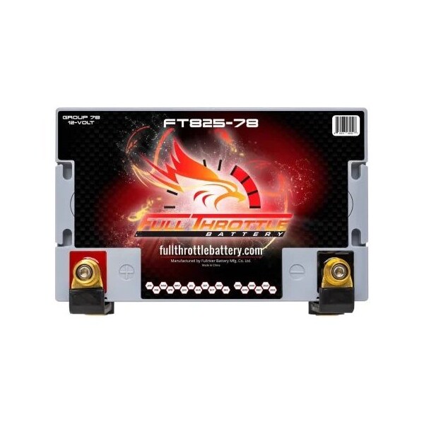 Fullriver Full Throttle 65Ah 825 CCA AGM Battery Group 78 - FT825-78