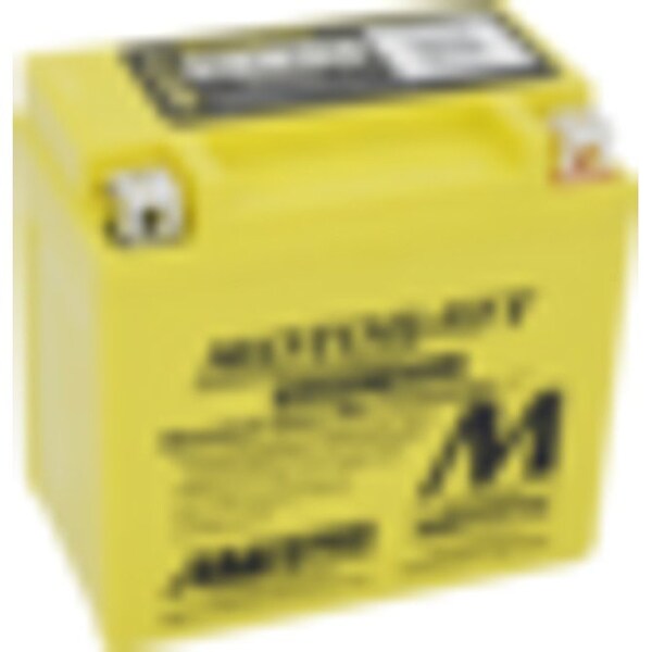 Motobatt 6.5Ah 130 CCA AGM Powersports Battery replaces YTX5L - MBTZ7S