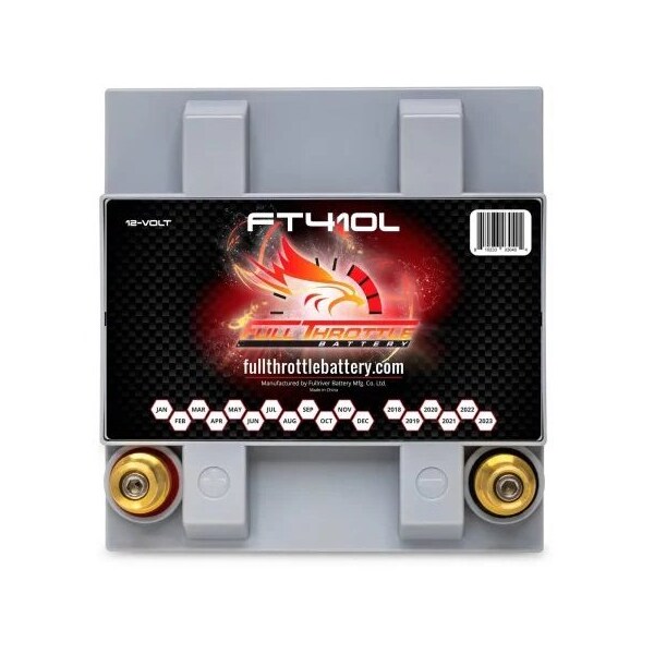 Fullriver Full Throttle 28Ah 410 CCA AGM Battery replaces BTX30L - FT410L