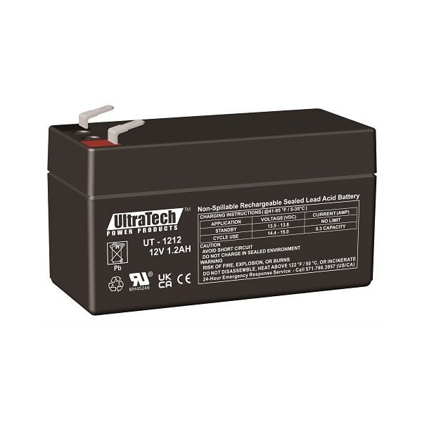 Ultratech 12V 1.4AH SLA BATTERY F1 - IM-1212F1