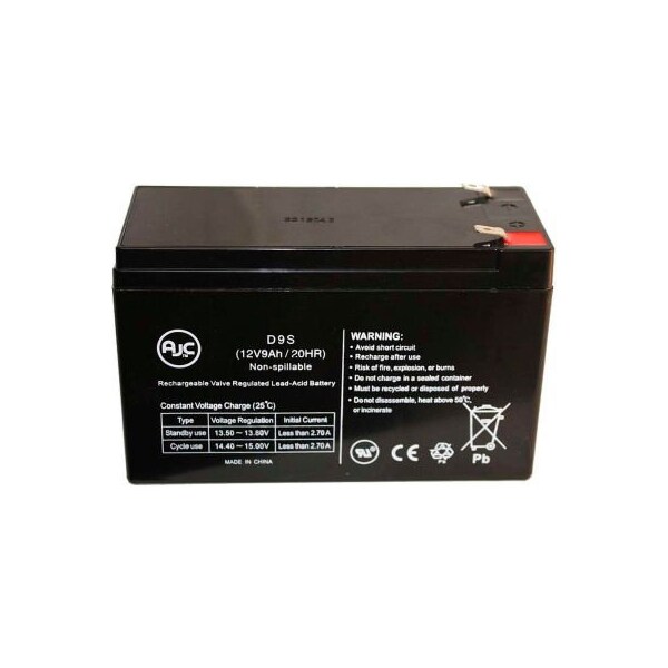 Battery Clerk AJC Geek Squad 1285VA 12V 9Ah UPS Battery - GEEK SQUAD-1285VA