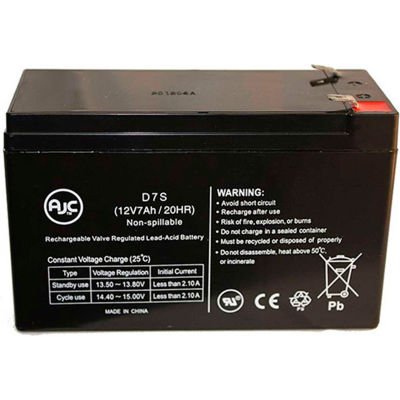 Battery Clerk AJC  Leoch DJW12-7L  Sealed Lead Acid - AGM - VRLA Battery - LEOCH-DJW12-7L