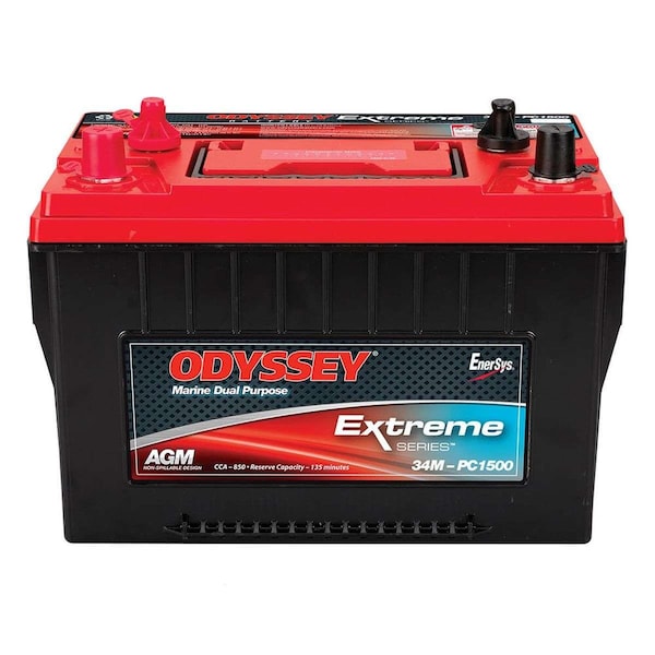 Odyssey Extreme 12V AGM Marine Dual Purpose Battery Group 34M - ODX-AGM34M