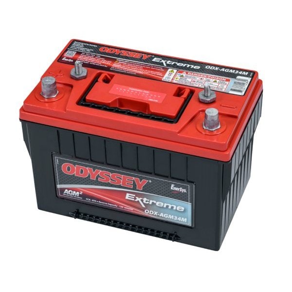 Odyssey Extreme 12V AGM Marine Dual Purpose Battery Group 34M - ODX-AGM34M